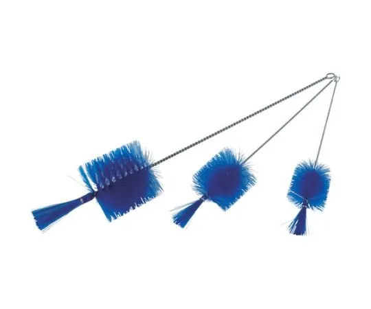 61-8866-77　Brush for Bottle Washing PBT Hair Stainless Steel Handle Size No. 1　TBP-S1P
