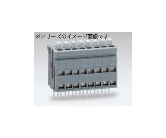 63-3147-79　Through-Type Screwless Terminal Block 50 V -3 A (Domestic) 2 Poles　ML-700-NV-2P
