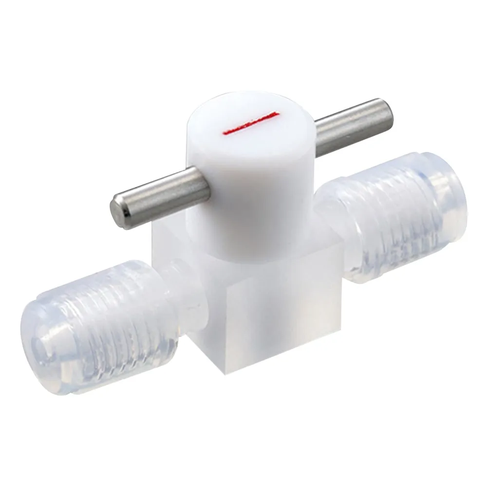 2-9975-01　Miniature Two-Way Cock (Tube Connection Type)　B-1.6-2