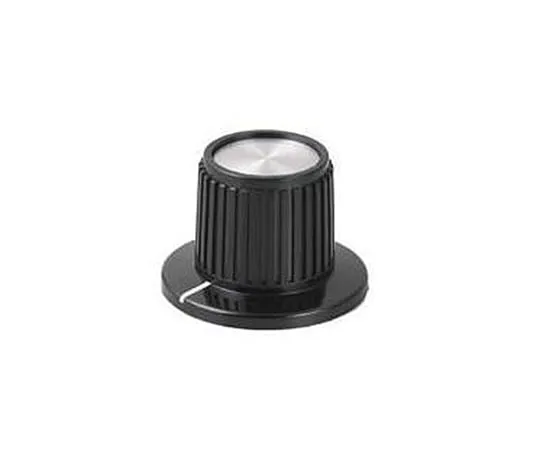 63-3146-79　Knob PHI. 35 With Black Indicator Line Shaft Diameter PHI.6　K-1-A