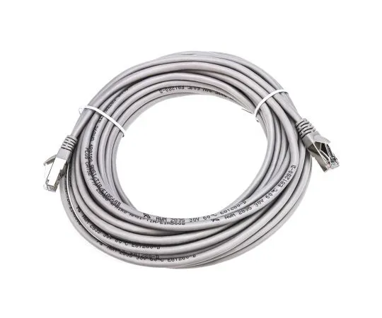 63-4645-61　RS PRO Grey PVC Cat5e Cable F/UTP, 10m Male RJ45/Male RJ45 Terminated　556-730