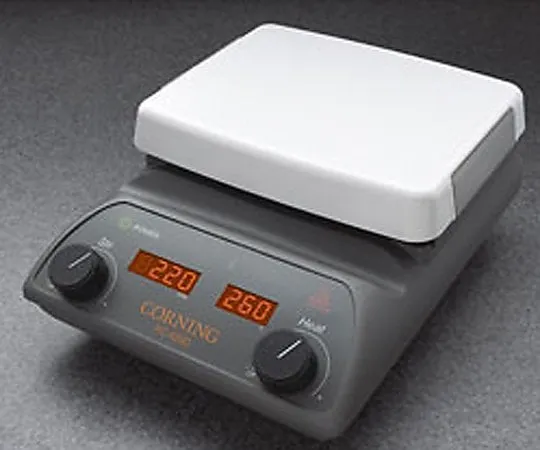 1-9458-01-22　Digital Hot Plate Stirrer Stirring Capacity 2 L with Pre-shipment Inspection Certificate　PC-420D