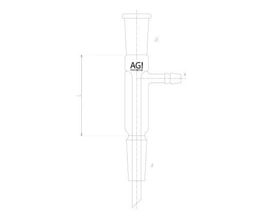 62-2094-83　Decompression Connecting Tube with Inner Tube　2528-1L