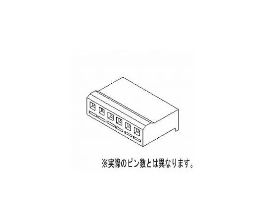 63-3134-07　Housing Poles for 3.96 mm Pitch Wire to Board 3 (10 pieces)　5195-03*10