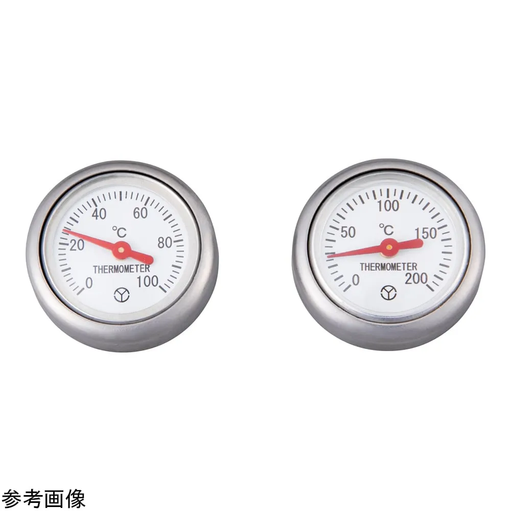 4-4617-01　Bimetal surface thermometer 0 ~ 100 degrees C　JC-7363