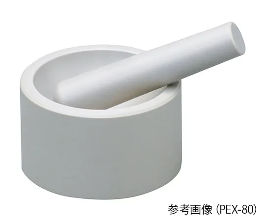 3-7616-01　PEEK Mortar (With Pestle) Inner Dimensions φ50 x 20mm　PEX-60