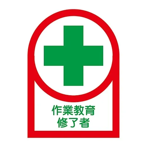 61-3422-54　Sticker For Helmet Work Education Graduate HL-91　233091