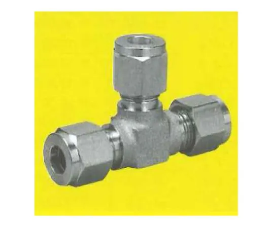 62-7089-36　PTFE Electrostatic Coated Stainless Steel SUS316 USL Cheese Union (Millimeters) 3φ 5 pieces Included 00N-065-01　00N-065-01