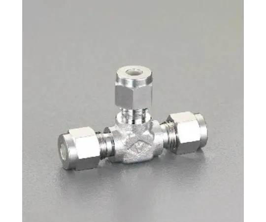 64-7848-01　Union (T-type/Stainless Steel) 12 mm x 12 mm x 12 mm　EA425CJ-12