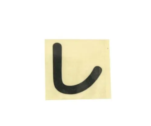 61-7395-80　Character Seal Black Shi　CL30B-