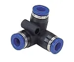 61-7639-49　Stainless Steel (SUS304) Fitting Tripod Union φ4　PVU4SUS