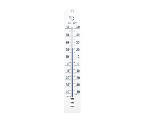 61-0065-53　Large Thermometer Miruno White　1517-00