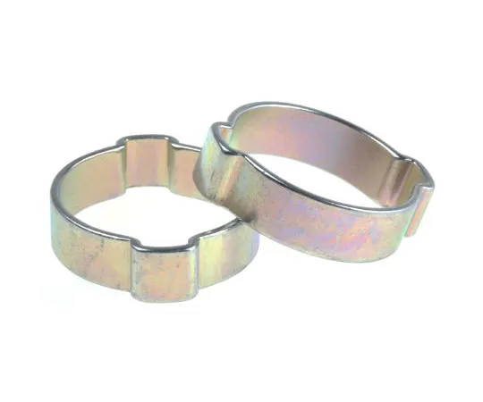 63-4624-12　RS PRO Steel O Clip, 10mm Band Width, 23mm - 27mm Inside Diameter　436-459