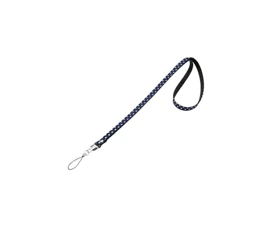 67-0356-08　Neck Strap/Polka-Dot (Blue)　DG-ST34BL