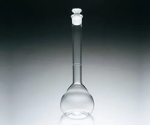 61-9598-57　Quartz Volumetric Flask 25mL with Test Results Document　CL2042-04-10
