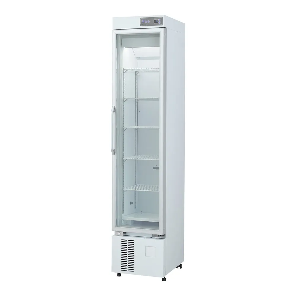 3-1468-11　Medicinal Refrigerated Showcase (Non-CFC) Low-E Pair Glass Approx. 157 L　ECMS-153