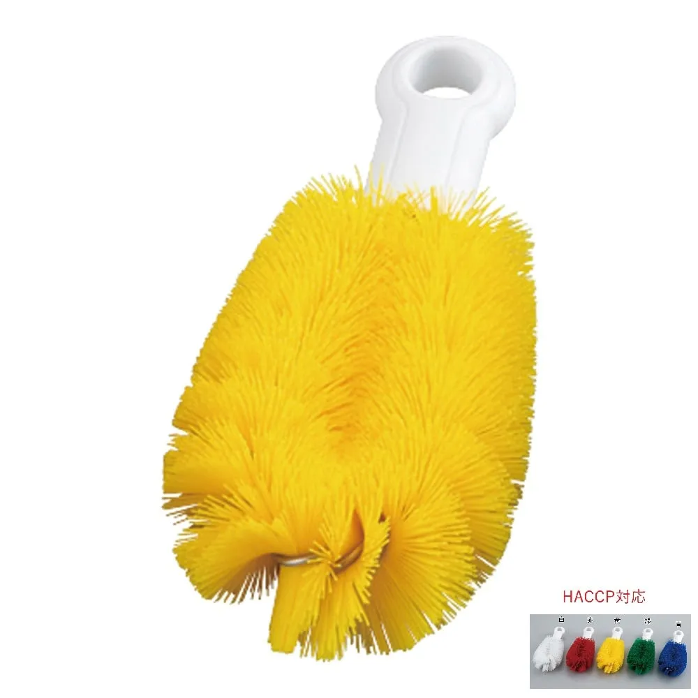 4-3677-03　Double Spiral Scallop (PBT Hair) Yellow　WST-Y