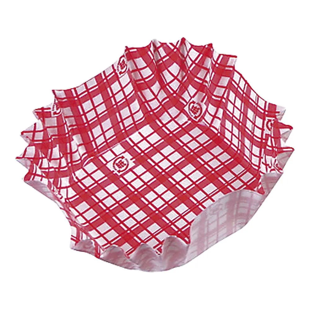 62-6649-10　Paper Cup Coco Case Regular Square (500 Sheets) Red