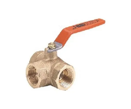 65-1873-96　T-ball Series Horizontal Three-Way T-ball Valve (TN) Nominal Diameter 8 mm　TN8A