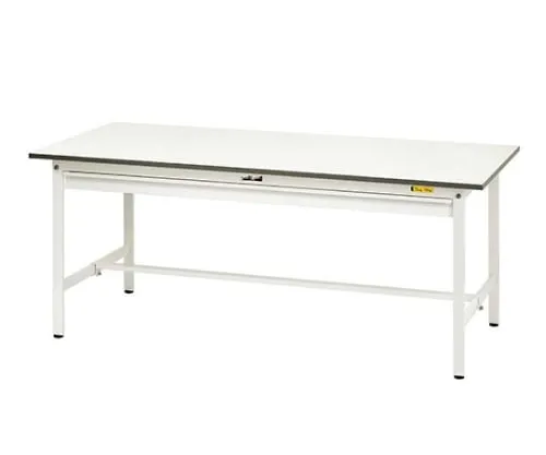 61-3744-87　Work Table 150 Series with Fixed Wide Drawer H740mm　SUP-960W-WW