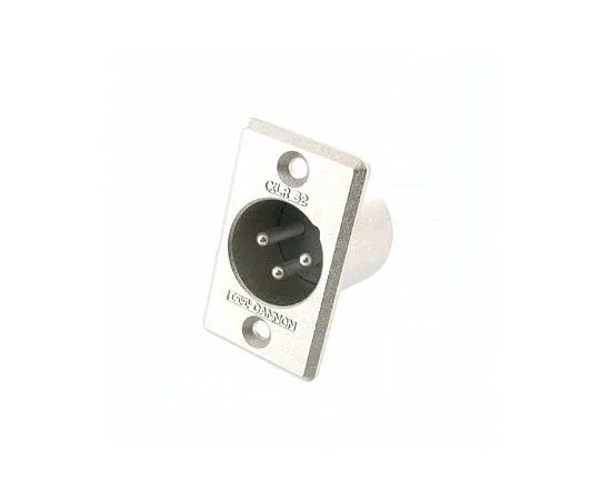 63-3167-89　Cannon Connector for 3-PIN Male panel　XLR332