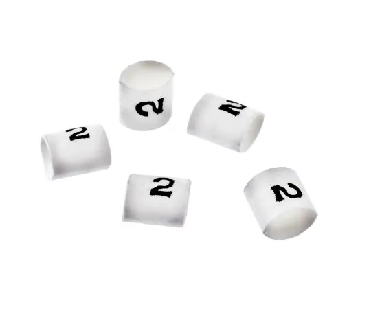 63-4610-16　Cable Marker White　TRSA-1019C12