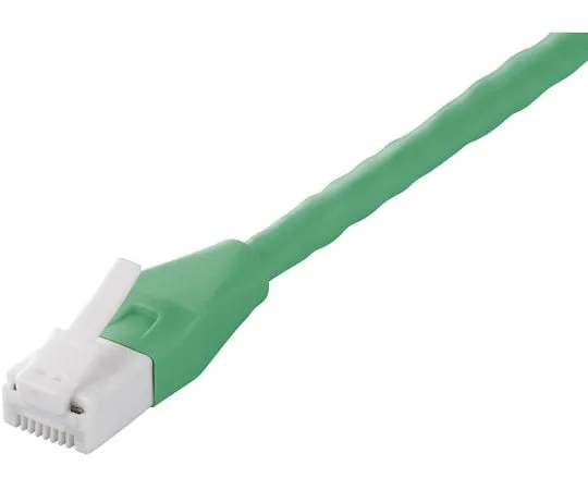 64-3772-69　［Discontinued］10 m Green Cat6 LAN Cable with Unbroken Claws　BL6TN100GR