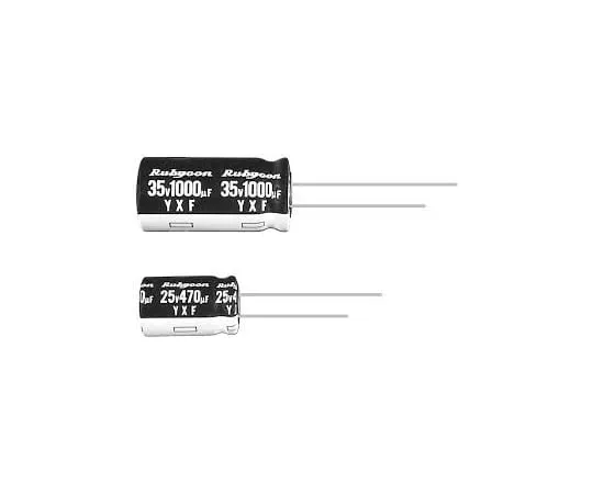 63-3036-67　Small Aluminum Electrolytic Capacitor 35 V 100 μF 105°C Long Life Low Impedance　35YXF100MEFC