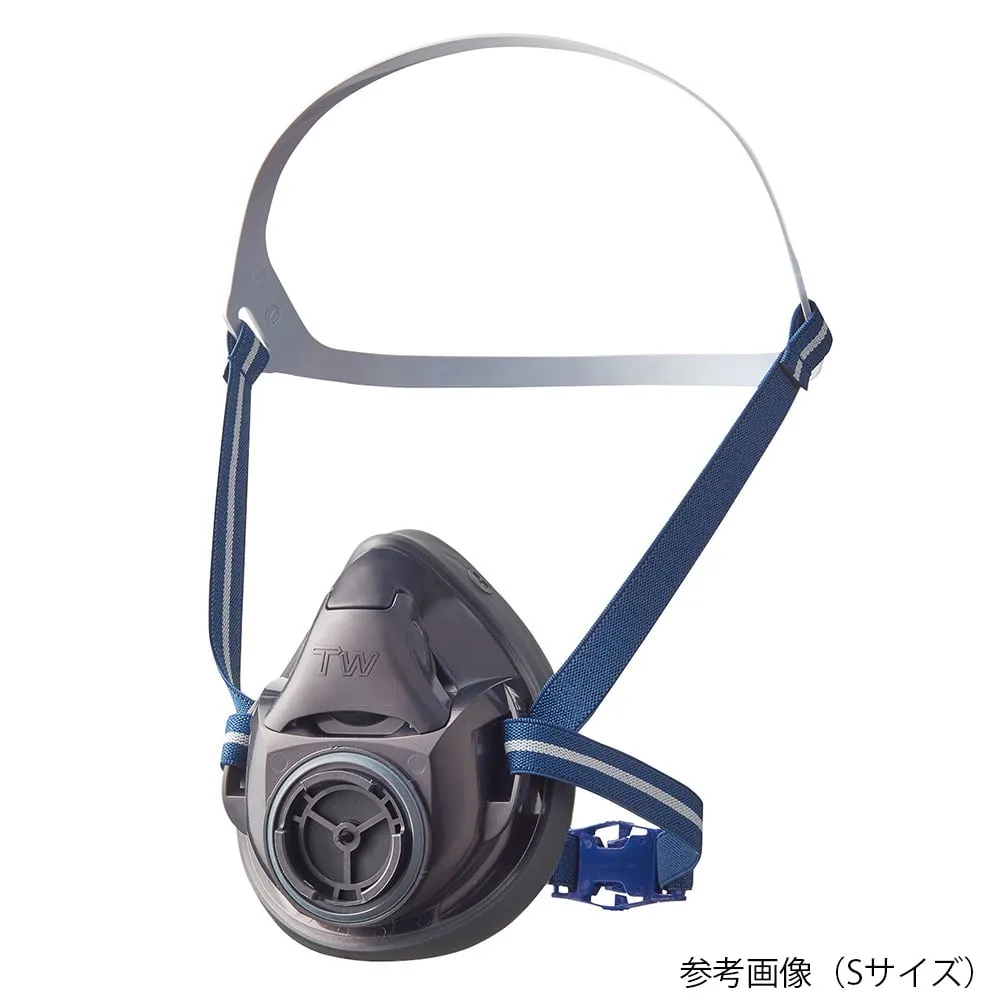 1-8456-11　Both Dust and Gas Proof Test Mask S Crow Color　TW01SBK