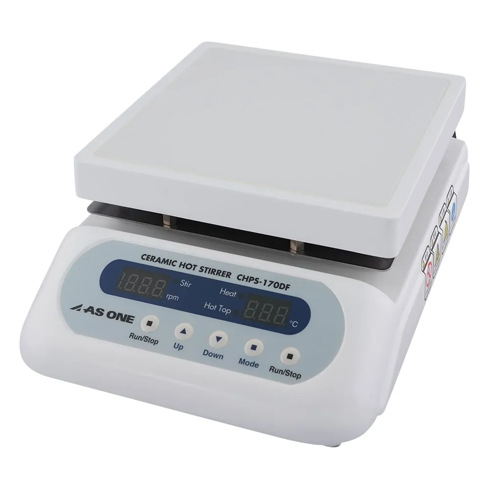 2-8081-41　Ceramic Hot Stirrer (Digital Type) 550℃ 175 x 178mm　CHPS-170DF