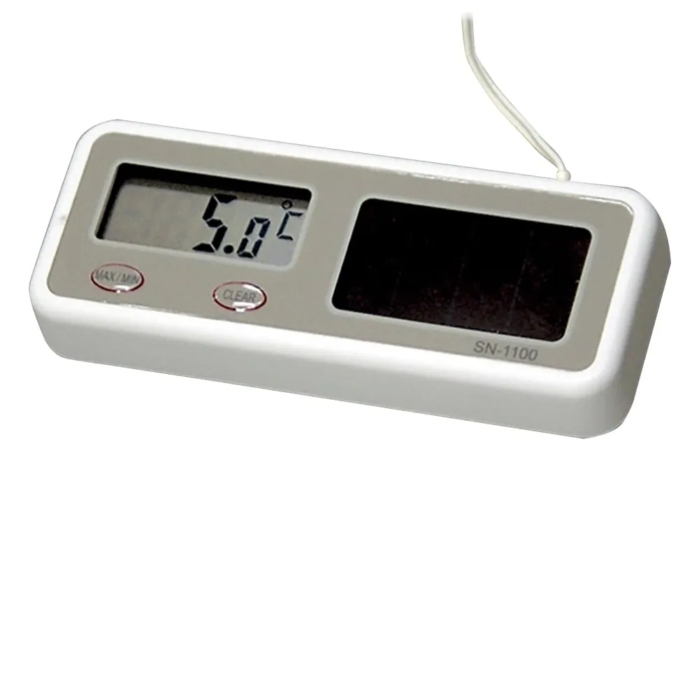 1-7340-01-20　Solar And Lithium Thermometer with Calibration Certaificate　SN-1100