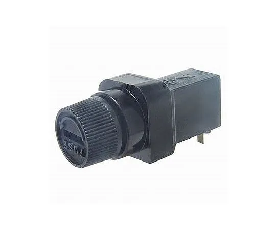 63-3146-34　F*** Holder 250 V -10 A for bayonet type printed circuit board Compatible size: phi 5.2 x 20 mm　F-105