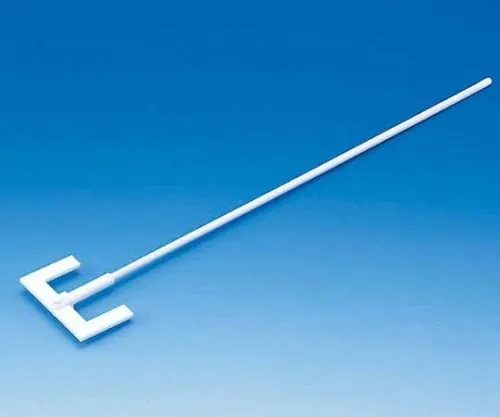61-4389-82　PTFE W Type Stirring Rod 450mm Blade Width 60mm　F-4055-01