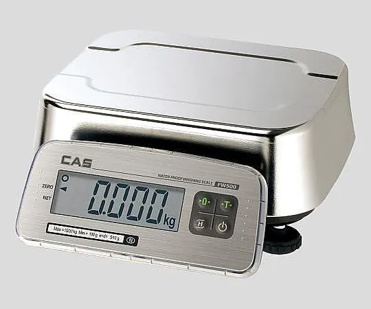 2-9845-01-56　Dustproof Waterproof Digital Balance (Strong Waterproof Type) with English Calibration Certificate　FW500C-6