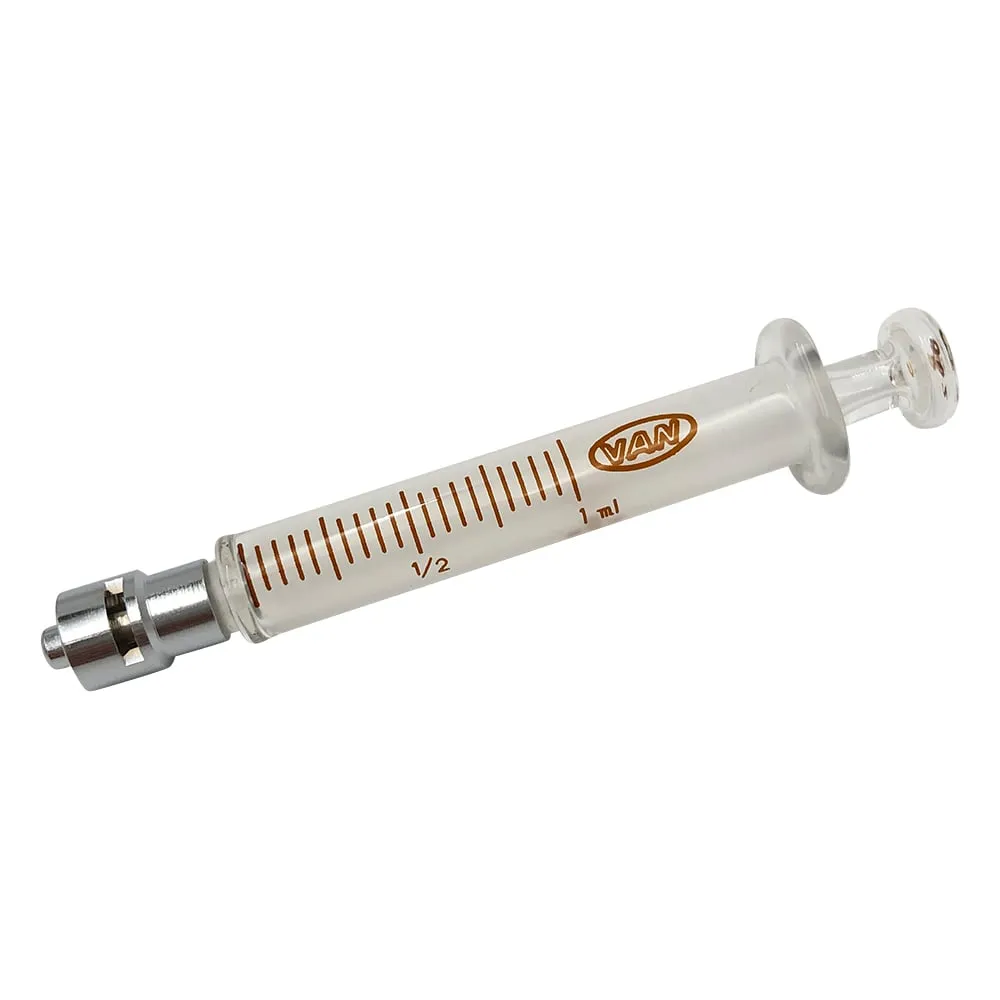 1-6187-01　VAN White Hard Injection Syringe Lock Tip 1mL　02618701