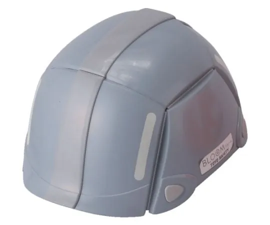 61-8828-33　Foldable Helmet for Disaster Prevention BLOOM Gray　NO100-GY