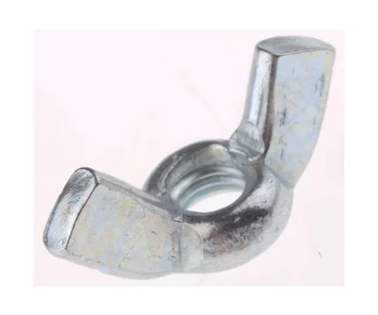63-4638-95　24mm Bright Zinc Plated Steel Wingnut, M5　521-866
