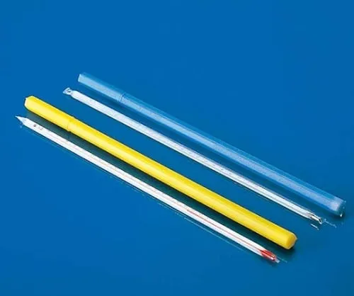 61-4388-16　FEP Coated Thermometer Alcohol 0 - 100℃　F-4010-06