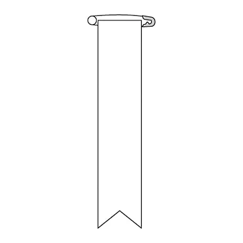 61-3426-18　Vinyl Ribbon Ribbon-100 (White)　125101
