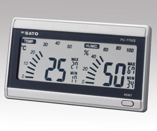 61-9437-91　Digital Thermo-Hygrometer Calibration Report And Calibration Certificate　PC-7700II