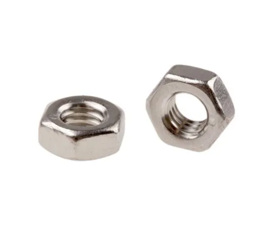 63-4582-01　RS PRO Stainless Steel Hex Nut, Plain, M4　189-579