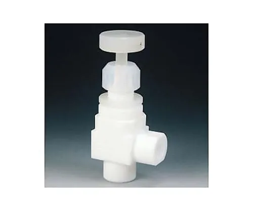 61-3535-84　Fluorocarbon Resin Diaphragm Valve Female Angle Type RC1/4　NR1208-01