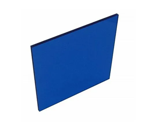 4-6304-01　Laser Shield Window YL-500 Semiconductor 100 x 100 x t3