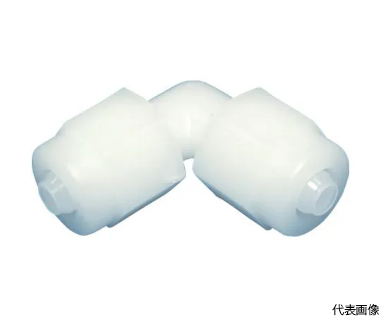 62-2493-77　FU Connector (Elbow, Polypropylene, WHITE, 1762-10)　FCL1216PP
