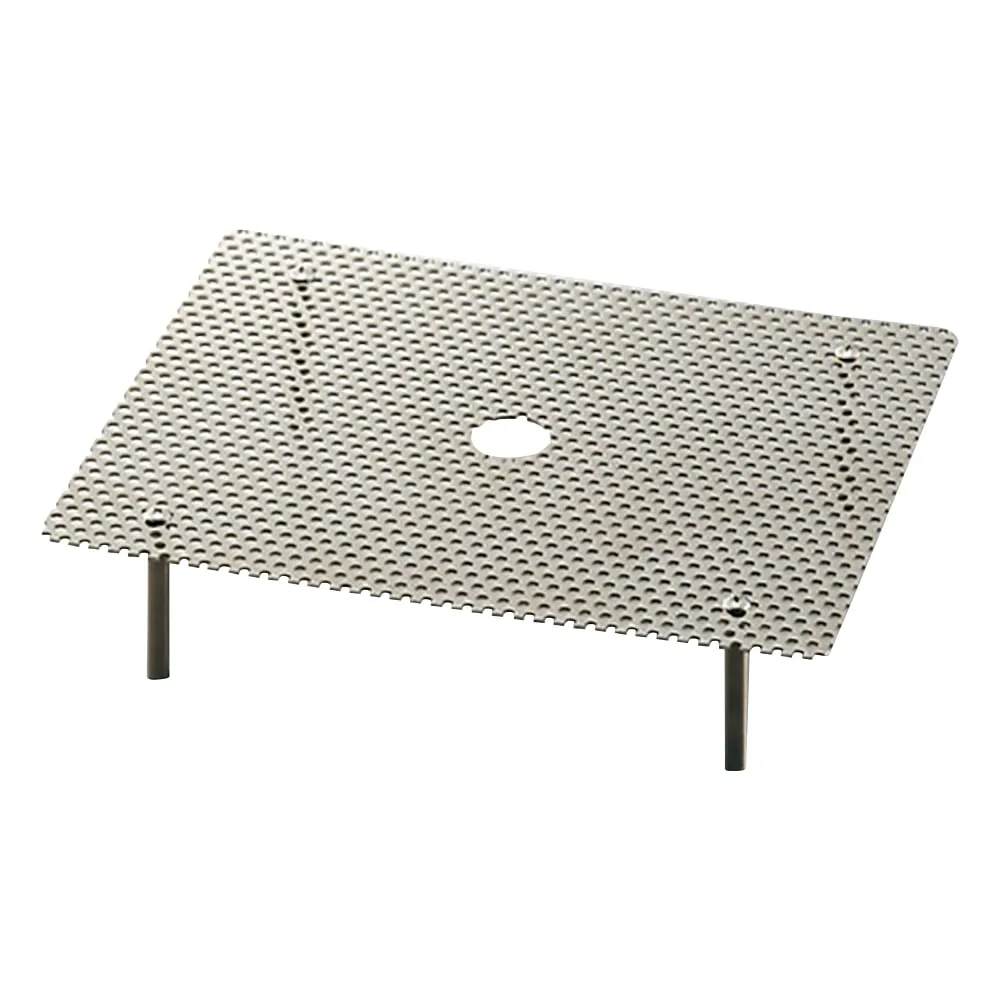 1-3146-12　Duckboard For Square Water Bath 195 x 155mm　SUS304