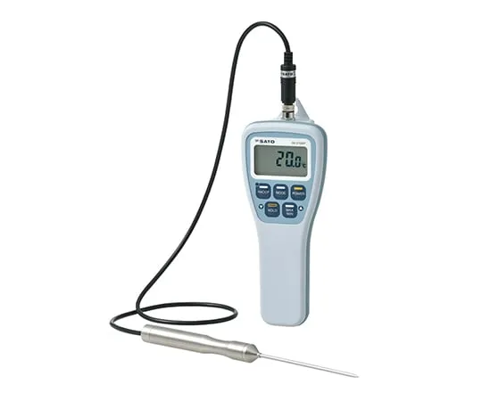 2-7383-11-20　Waterproof Digital Thermometer Main Unit + Sensor With Calibration Certificate　SK-270WP