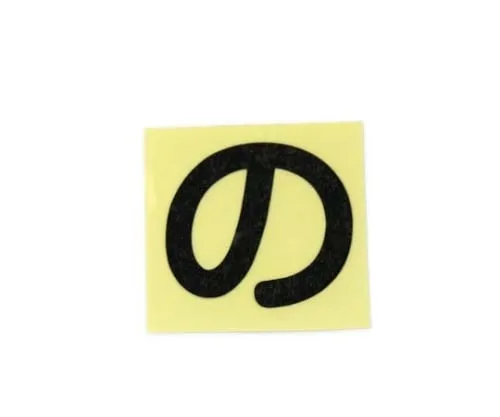 61-7395-93　Character Seal Black No　CL30B-