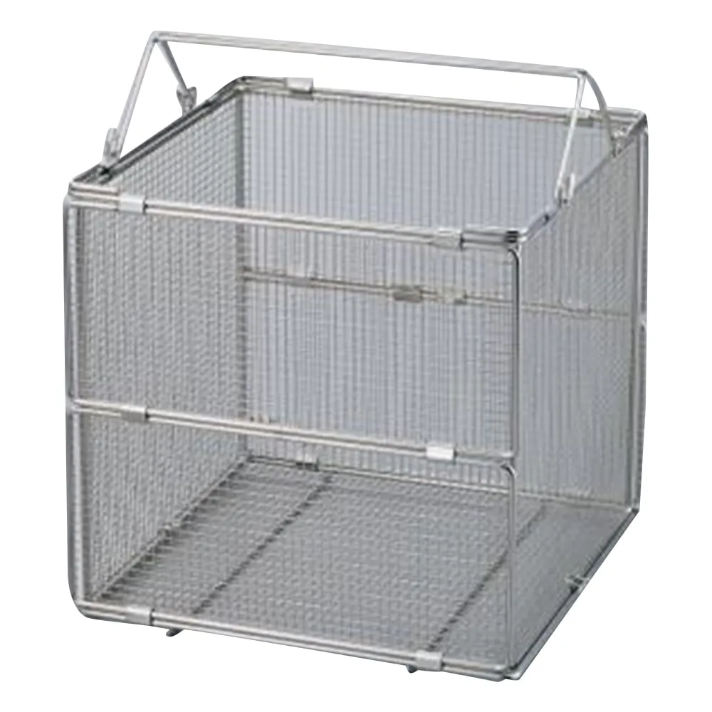 2-811-01　Stainless Steel Folding Cleaning Basket　FDWB-315