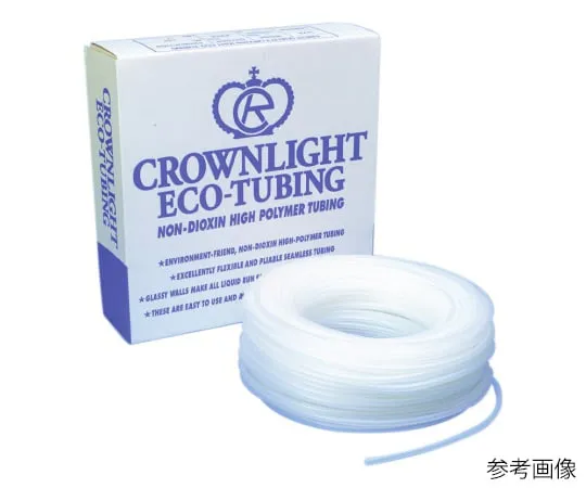 62-9845-57　CROWNLIGHT ECO-TUBING Non-Dioxin High Polmer tubing 2 mm x 4 mm 100 m Roll