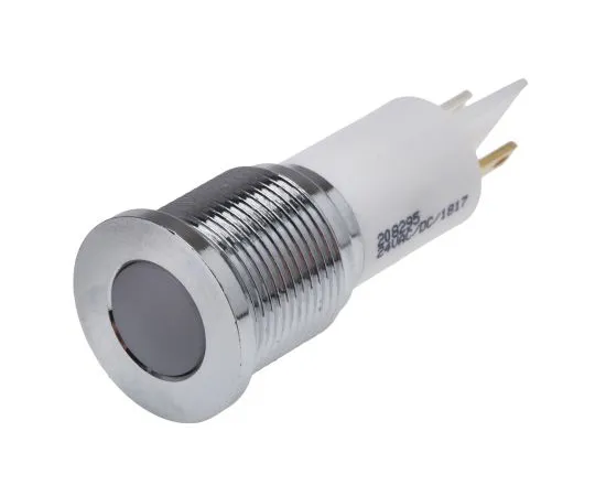 63-4586-32　RS PRO White Indicator, 24 V ac/dc, 16mm Mounting Hole Size, Solder Tab Termination　208-295
